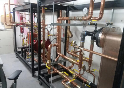 Boston University Goldman Dental School ice melt system