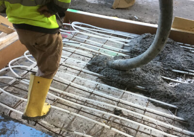 Boston University Goldman Dental School ice melt piping